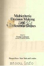 MULTICRITERIA DECISION MAKING AND DIFFERENTIAL GAMES（1976 PDF版）