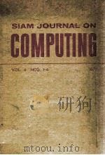 SIAM JOURNAL ON COMPUTING VOLUME 4. 1975（1975 PDF版）
