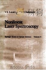 NONLINEAR LASER SPECTROSCOPY VOLUME 4（1977 PDF版）
