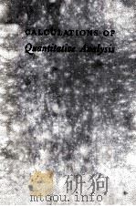 Calculations Of Quantitative Analysis（1948 PDF版）