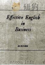 Effective English In Business   1940  PDF电子版封面     