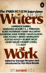 Writers at Work The Paris Review Interviews SECOND SERIES（1982 PDF版）