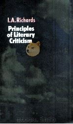 PRINCIPLES OF Literary Criticism   1976  PDF电子版封面    I.A.RICHARDS 