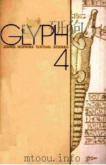 GLYPH 4   1978  PDF电子版封面  0801821436;0801821517   