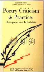 Poetry Criticism and Practice:Developments since the Symbolists（1986 PDF版）