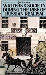 WRITERS AND SOCIETY DURING THE RISE OF RUSSIAN REALISM   1980  PDF电子版封面  0333259122   
