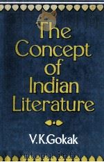 The Concept of Indian Literature   1979  PDF电子版封面     