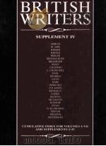 BRITISH WRITERS SUPPLEMENT IV（1997 PDF版）