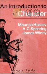 AN INTRODUCTION TO CHAUCER   1965  PDF电子版封面  0521053536   