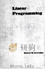 Linear programming   1963  PDF电子版封面    An-min Chung 