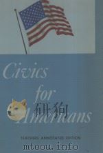 Civics For Americans   1961  PDF电子版封面     