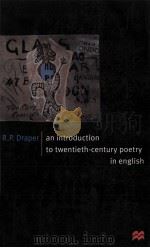 An Introduction to Twentieth-Century Poetry in English（1999 PDF版）