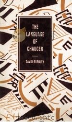 THE LANGUAGE OF CHAUCER   1983  PDF电子版封面  0333497791   