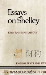 Essays on Shelley（1982 PDF版）