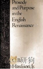 Prosody and Purpose in the English Renaissance（1989 PDF版）