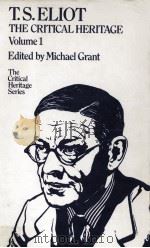 T.S.ELIOT THE CRITICAL HERITAGE VOLUME 1（1982 PDF版）