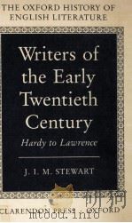 Writers of the Early Twentieth Century Hardy to Lawrence（1963 PDF版）