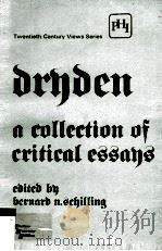 DRYDEN A COLLECTION OF CRITICAL ESSAYS   1980  PDF电子版封面  0876920938   