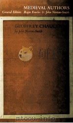 Geoffrey Chaucer   1974  PDF电子版封面  0710078013   