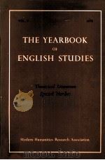 THE YEARBOOK OF ENGLISH STUDIES VOLUME 9 Theatrical Literature Special Number   1979  PDF电子版封面    G.K.HUNTER and C.J.RAWSON 
