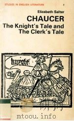 CHAUCER: THE KNIGHT'S TALE AND THE CLERK'S TALE（1962 PDF版）