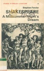 SHAKESPEARE: MIDSUMMER NIGHT'S DREAM   1968  PDF电子版封面  0713154241   