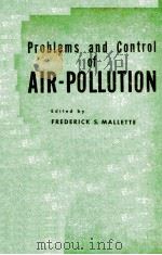 PROBLEMS AND CONTROL OF AIR-POLLUTION（1955 PDF版）
