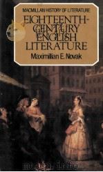 MACMILLAN HISTORY OF LITERATURE EIGHTEENTH-CENTURY ENGLISH LITERATURE（1983 PDF版）