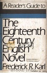 A Reader's Guide to The Eighteenth Century English Novel Originally published as（1974 PDF版）