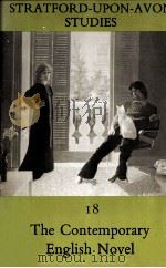 STRATFORD-UPON-AVON STUDIES 18  The Contemporary English Novel（1979 PDF版）