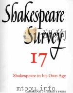 Shakespeare Survey  Shakespeare in his Own Age 17（1964 PDF版）