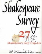 Shakespeare Survey AN ANNUAL SURVEY OF SHAKESPEARIAN STUDY and PRODUCTION 27 Shakespeare's Earl   1974  PDF电子版封面  0521523648   