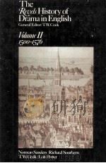 The Revels History of Drama in English VOLUME II 1500-1576   1980  PDF电子版封面  0416130305   