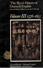 The Revels History of Drama in English VOLUME Ⅲ 1500-1576   1980  PDF电子版封面  0416813801   