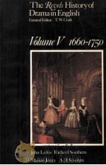 The Revels History of Drama in English VOLUME V 1660-1750（1976 PDF版）