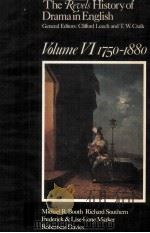 The Revels History of Drama in English VOLUME VI 1750-1880（1975 PDF版）