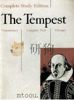 Complete Study Edition The Tempest Commentary Complete Text Glossary   1965  PDF电子版封面     