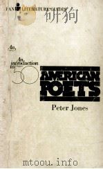 An Introduction to Fifty American Poets   1979  PDF电子版封面  0330258699   