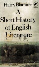A Short History of English Literature   1974  PDF电子版封面  0416241204   