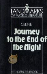 LOUIS-FERDINAND CELINE Journey to the end of the night（1990 PDF版）
