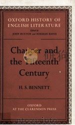 CHAUCER AND THE FIFTEENTH CENTURY   1979  PDF电子版封面  0198122012   