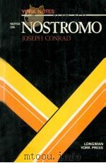 NOSTROMO Notes by Anthony Strange   1980  PDF电子版封面  0582782236   