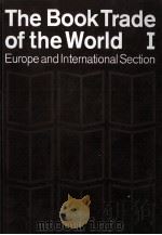 THE BOOK TRADE OF THE WORLD VOLUME I EUROPE AND INTERNATIONAL SECTION（1972 PDF版）