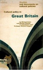CULTURAL POLICY IN GREAT BRITAIN（1973 PDF版）
