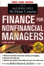THE MCGRAW-HILL 36-HOUR COURSE:FINANCE FOR NONFINANCIAL MANAGERS     PDF电子版封面  9780071749558   
