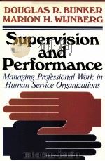 SUPERVISION AND PERFORMANCE     PDF电子版封面     