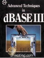 ADVANCED TECHNIQUES IN dBASE III   1986  PDF电子版封面     