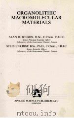 ORGANOLITHIC MACROMOLECULAR MATERIALS（1977 PDF版）