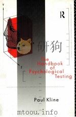 THE HANDBOOK OF PSYCHOLOGICAL TESTING（ PDF版）