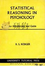STATISTICAL REASONING IN PSYCHOLOGY AN INTRODUCTION AND GUIDE（ PDF版）